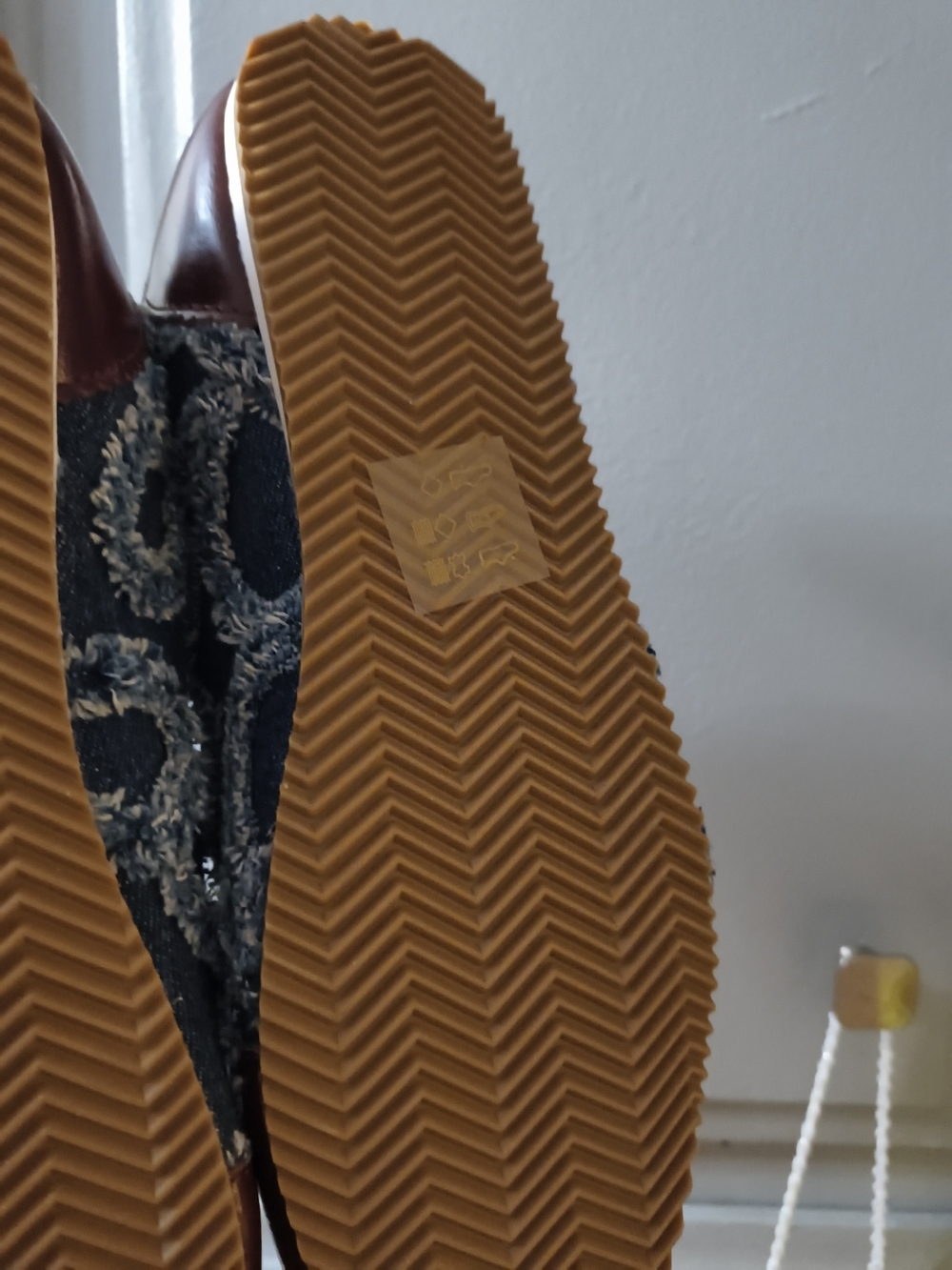Nwt Kurt Geiger Sneakers Denim Leather Sz11 - Picture 3 of 4